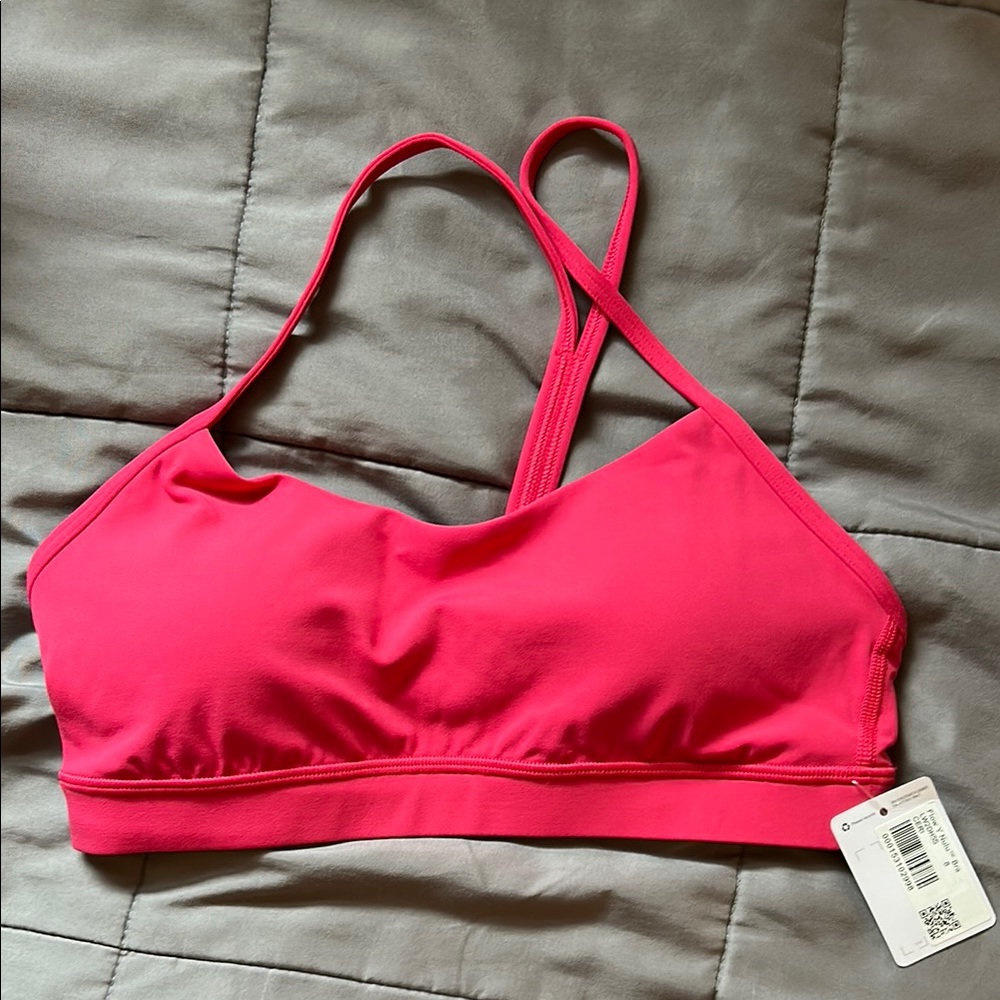 Women's Pink Sports Bra
